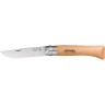 Нож OPINEL №10, нержавеющая сталь, рукоять из бука 123100