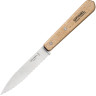 Нож столовый серрейторный OPINEL №113, деревянная рукоять, нержавеющая сталь, 001918